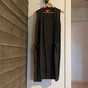 Catherine Catherine Malandrino Sleeveless Duster
